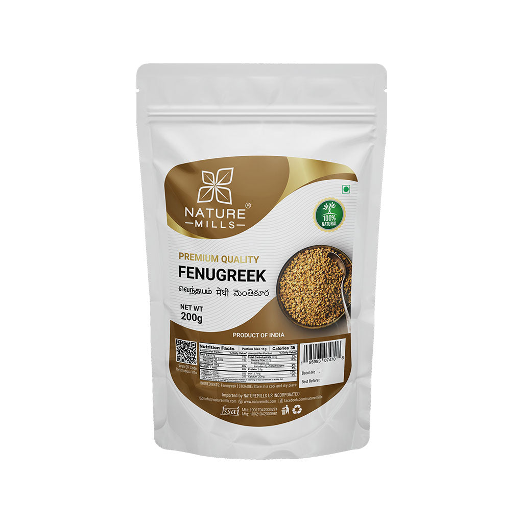 NatureMills Fenugreek Seeds 200g