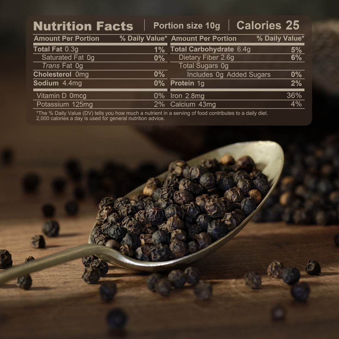 Black Pepper Nutrition Facts