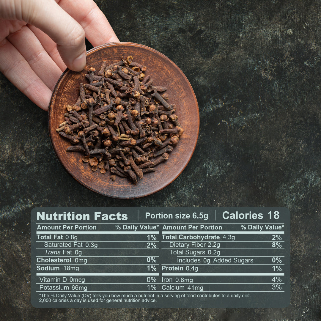 Cloves Nutrition Facts 