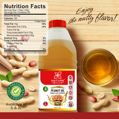 NatureMills Peanut Oil Nutrition Information