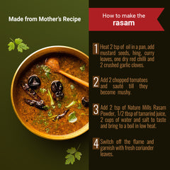 Making Rasam using NatureMills Rasam Powder