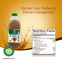 NatureMills Sesame oil Nutrition Information