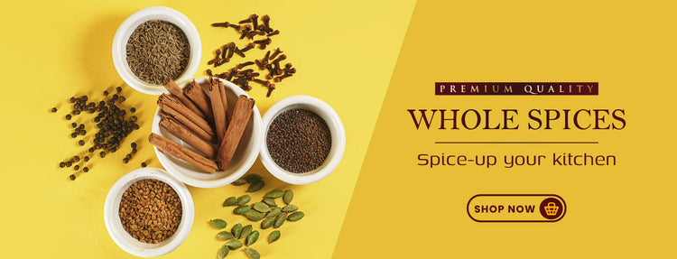 Premium Whole Spices - NatureMills - Desktop Slider