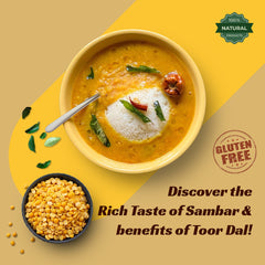 Toor Dal Sambar Idly - NatureMills