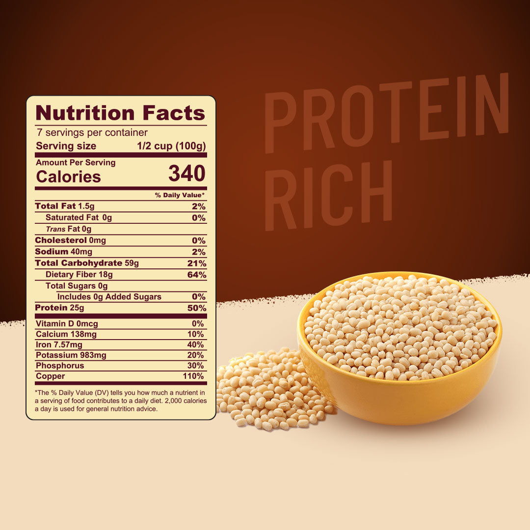 Urad Dal Nutrition Info - NatureMills