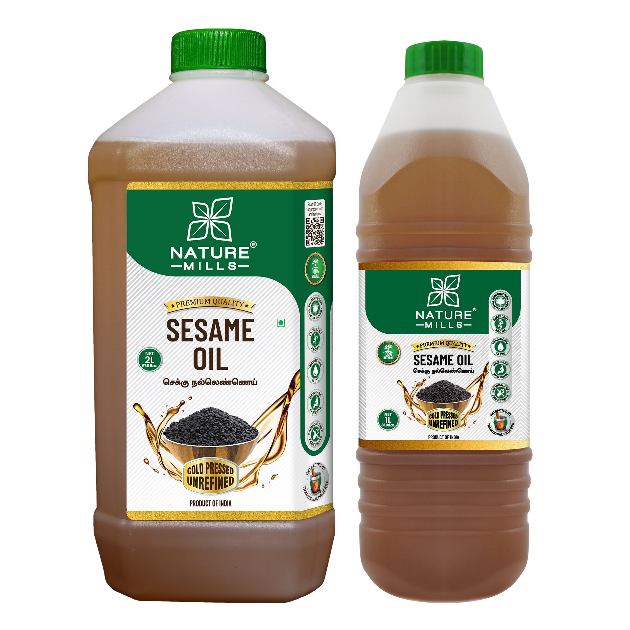 Cold Pressed Sesame Oil