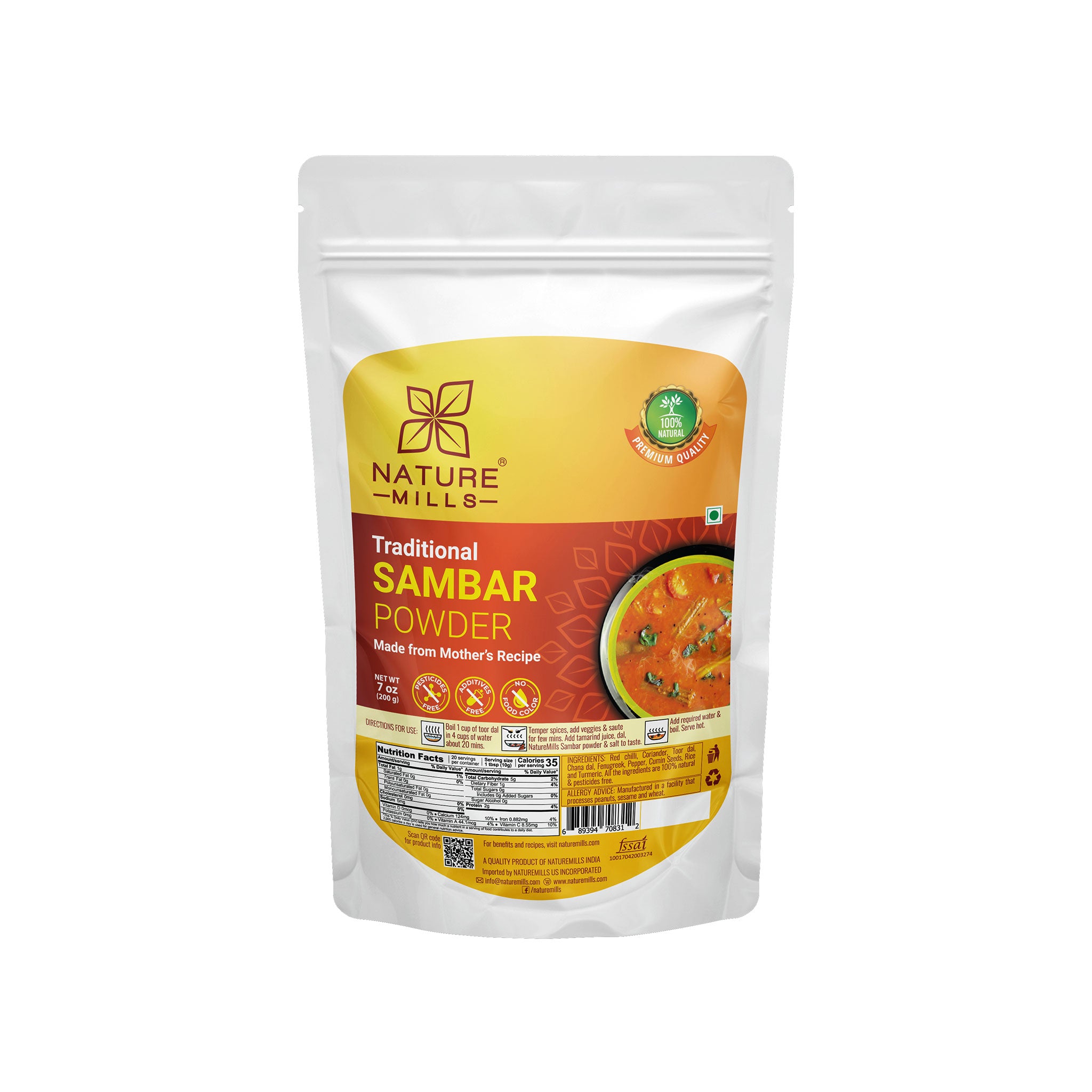 Sambar Powder – NatureMills